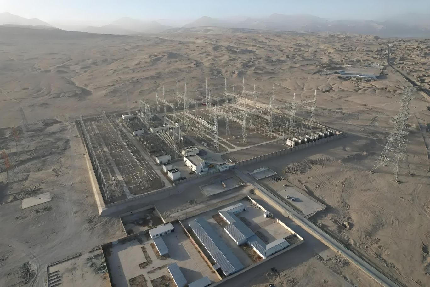 新疆和田750千伏變電站